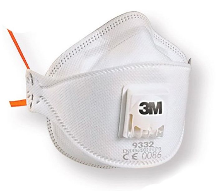 3M 3M 10st. Stofmasker FFP3 9332met 3M 3M 10st. Stofmasker FFP3 9332met