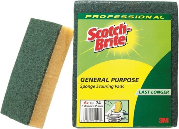 3M Scotch-Brite Spons Synthetisch