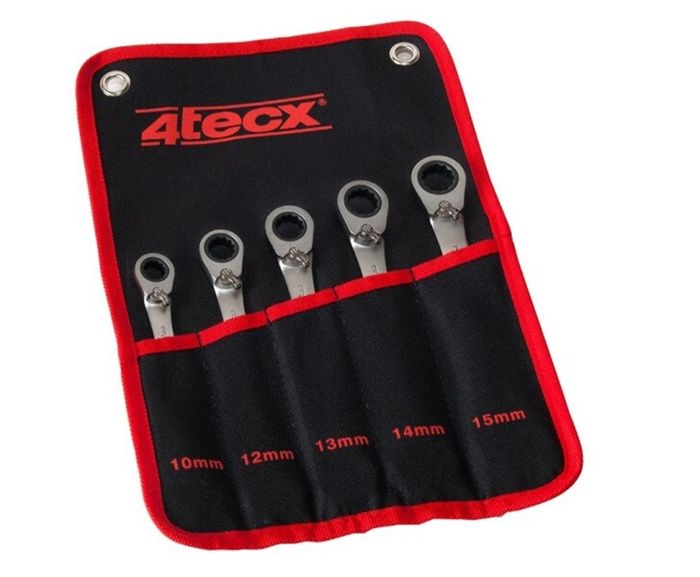 4tecx® Ring-steek ratelseutelset 10-15mm 4tecx® Ring-steek ratelseutelset 10-15mm