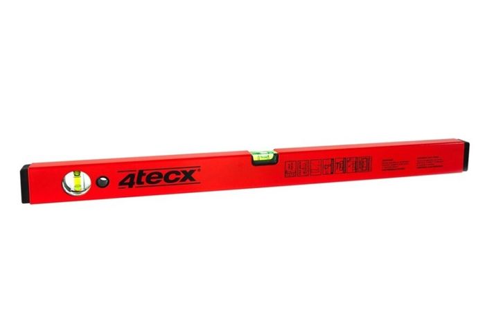 4tecx® Waterpas kokermodel 2 libellen 400mm 4tecx® Waterpas kokermodel 2 libellen 400mm
