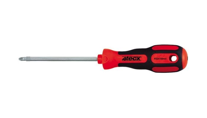 4tecx® Schroevendraaier pozidriv PZ3 l150mm 4tecx® Schroevendraaier pozidriv PZ3 l150mm