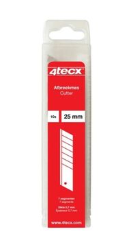 4tecx® Reservemesjes afbreek 25mm in box 10st.