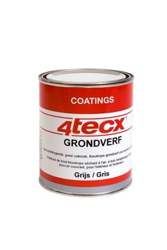4tecx® Grondverf grijs 0,75ltr