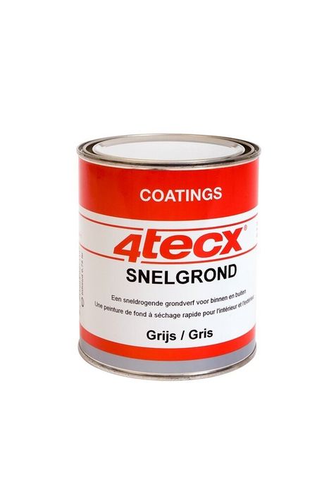 4tecx® Snelgrond grijs 5ltr 4tecx® Snelgrond grijs 5ltr