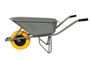 4tecx® Kruiwagen 80ltr grijs flex pro