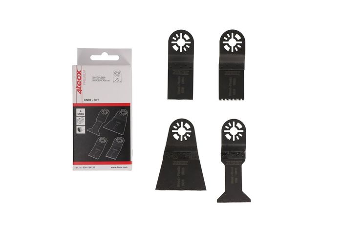 4tecx® Multizaagblad set un92 hout-Metaal 4st.