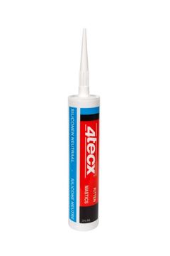 4tecx® Siliconenkit neutraal transparant 310ml
