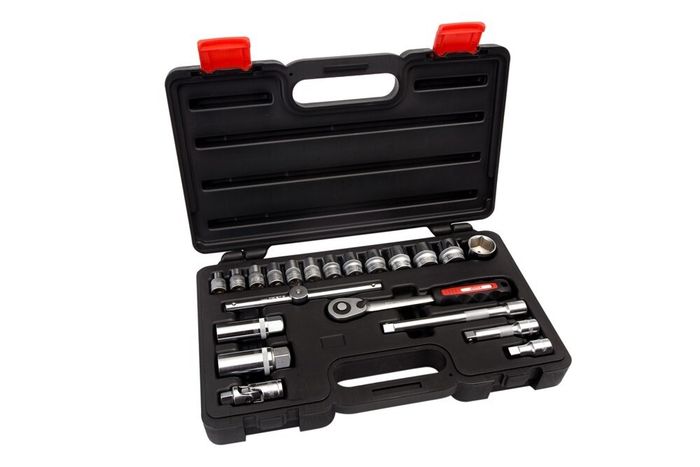 4tecx® Doppenset 3/8 21-delig 4tecx® Doppenset 3/8 21-delig