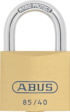 ABUS Hangslot Messing 85/40 Blister