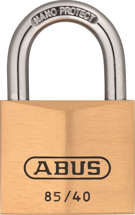 ABUS Hangslot Messing 85/40 Blister