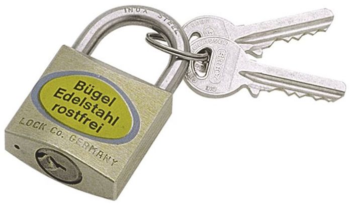 ABUS Hangslot Messing 85Ib/30 Blister ABUS Hangslot Messing 85Ib/30 Blister