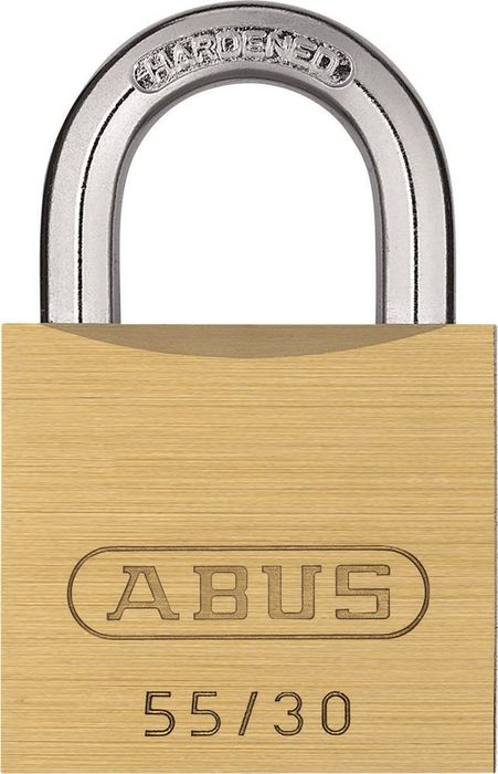 ABUS Hangslot Messing 55/30 Blister