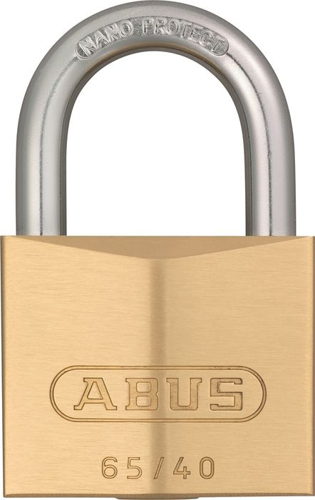 ABUS Hangslot Messing 65/40 Blister ABUS Hangslot Messing 65/40 Blister