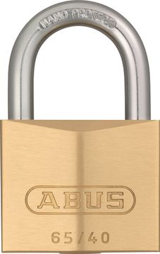 ABUS Hangslot Messing 65/40 Quads