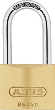 ABUS Hangslot Messing 65/40Hb40 Blister