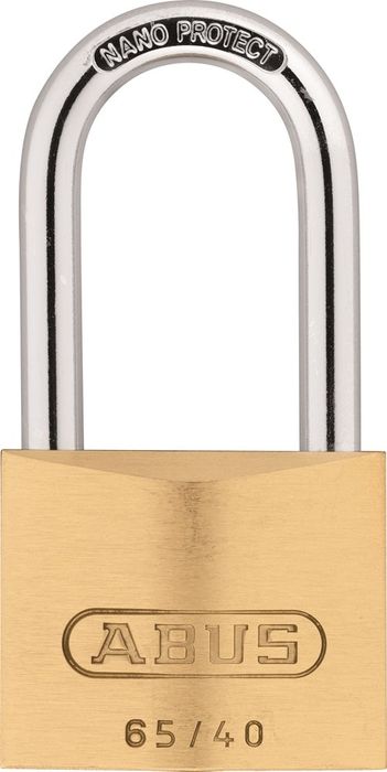 ABUS Hangslot Messing 65/40Hb40 Blister