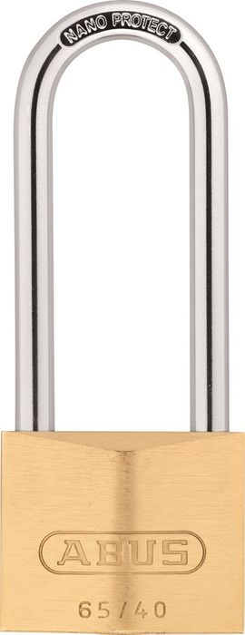 ABUS Hangslot Messing 65/40Hb63 Blister