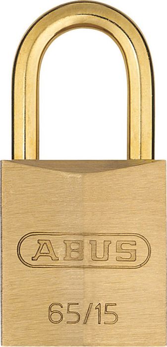 ABUS Hangslot Messing 65/15 Blister ABUS Hangslot Messing 65/15 Blister