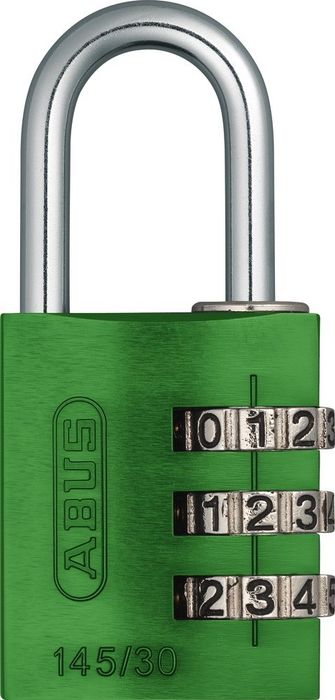ABUS Hangslot M/Cijfercombinatie 145/30Groen