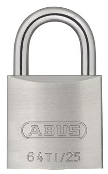 ABUS Hangslot Titalium 64Ti/25 Blister