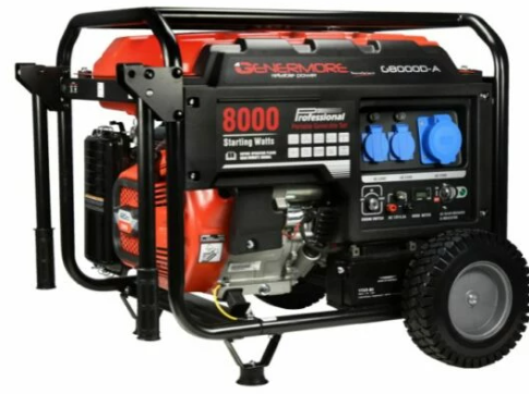 Mapeco Stroomgroep Deluxe 8KVA (6500W)G8000D-A