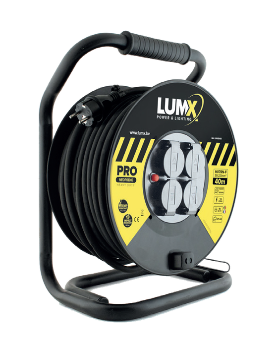 LumX Kabelhaspel Professioneel 25 M Pro