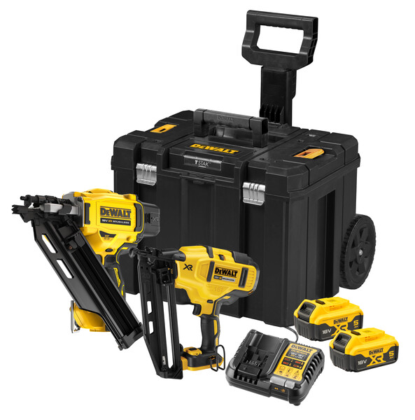 Mapeco 18v XR tacker twin kit - DCN930 + DCN660- 2 x 5Ah in TSTAK DCK246P2T-QW