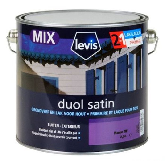 Levis Duol Sat-2,5L-1-Wit Levis Duol Sat-2,5L-1-Wit
