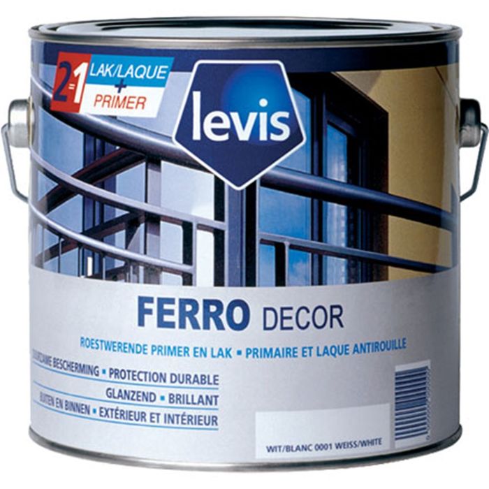 Levis Ferro Decor-1/2L-7900-Zwart Levis Ferro Decor-1/2L-7900-Zwart