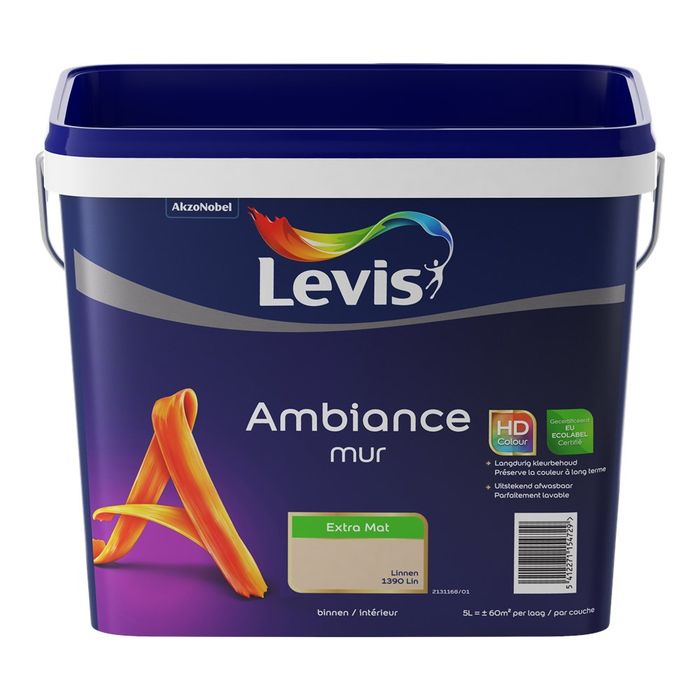 Levis Amb.Mur Ext.M.-5L-1390-Linnen