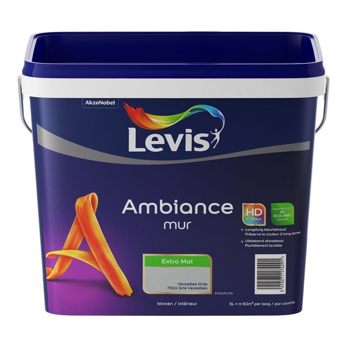 Levis Amb.Mur Ext.M.-5L-7311-Versailles Grijs
