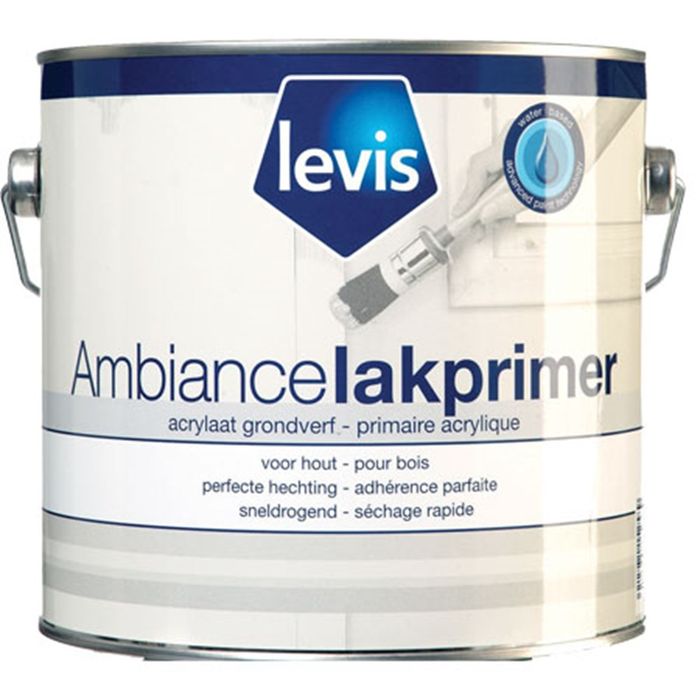 Levis Amb.Lak Primer-3/4L-1-Wit Levis Amb.Lak Primer-3/4L-1-Wit