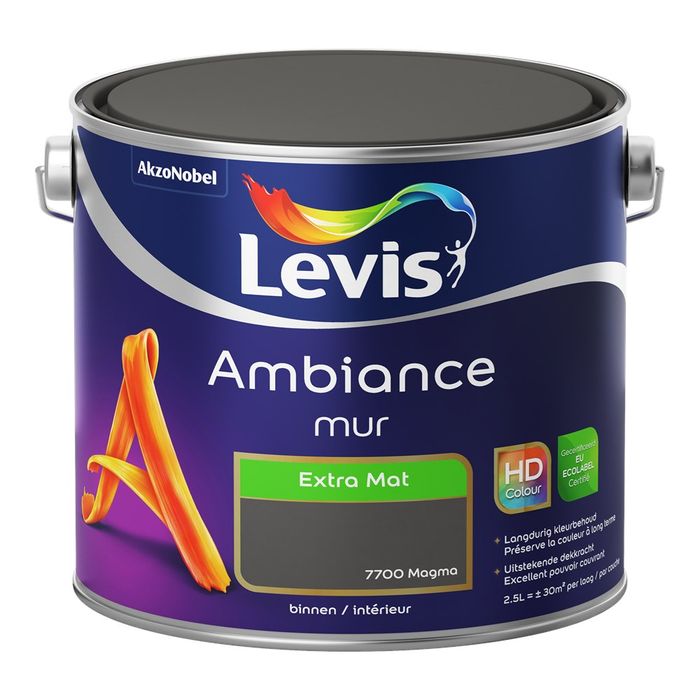 Levis Amb.Mur Ext.M.-2,5L-7700-Magma