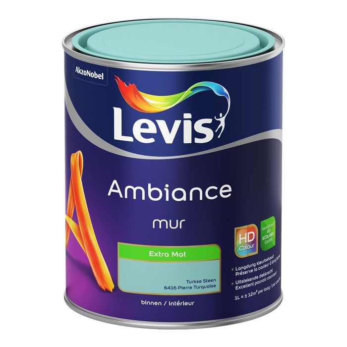 Levis Amb.Mur Ext.M.-1L-6416-Turkse Steen