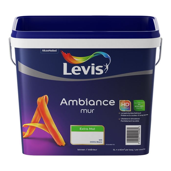 Levis Amb.Mur Ext.M.-5L-1-Wit