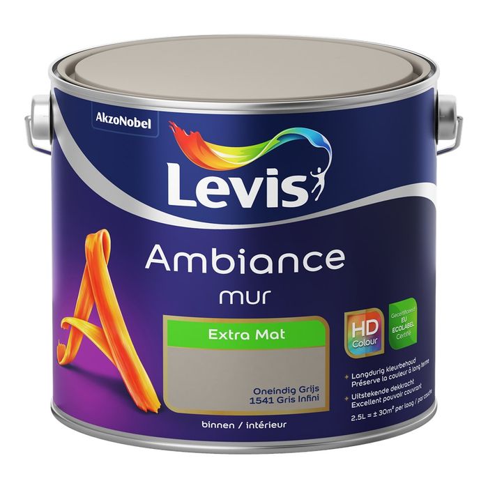 Levis LV AMB.MUR EXTRA MAT 1541 2,5 L