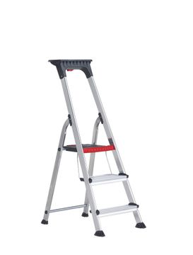 Altrex Double Decker - Aluminium Huishoudtrap 3 Altrex Double Decker - Aluminium Huishoudtrap 3