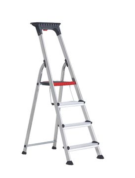 Altrex Double Decker - Aluminium Huishoudtrap 4 Altrex Double Decker - Aluminium Huishoudtrap 4