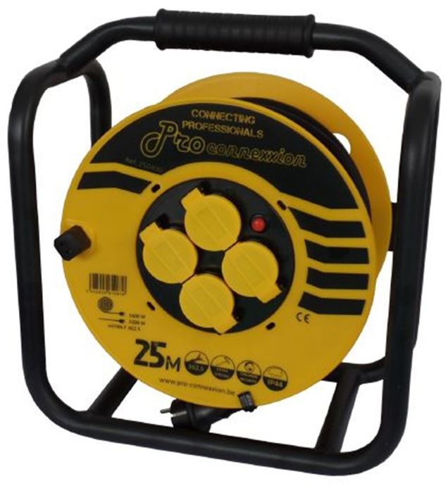 Pro connexxion KABELHASPEL ROBUUST XL2/H07RNF 25M Pro connexxion KABELHASPEL ROBUUST XL2/H07RNF 25M