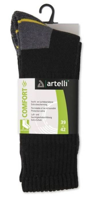 Artelli SOK COMFORT ZWART ARTELLI (PAK) 47/49 BL