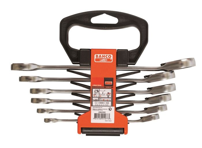 BAHCO Ringratelsl.Set 8-17Mm 1RM/SH6 BAHCO Ringratelsl.Set 8-17Mm 1RM/SH6