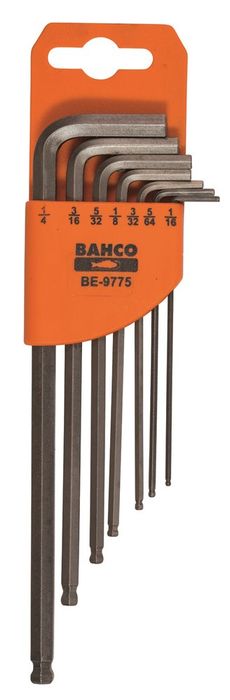 BAHCO Inbussleutelset 5/64 - 3/16 BE-9775