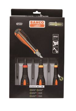 BAHCO Schroevendrset Ergo Doorslag 6D