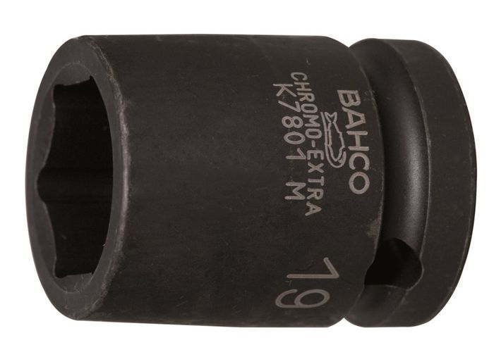 BAHCO Krachtdop 1/2 27Mm K7801M-27 BAHCO Krachtdop 1/2 27Mm K7801M-27