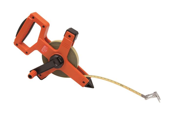 BAHCO Meetlint Open Haspel Staal 50M BAHCO Meetlint Open Haspel Staal 50M