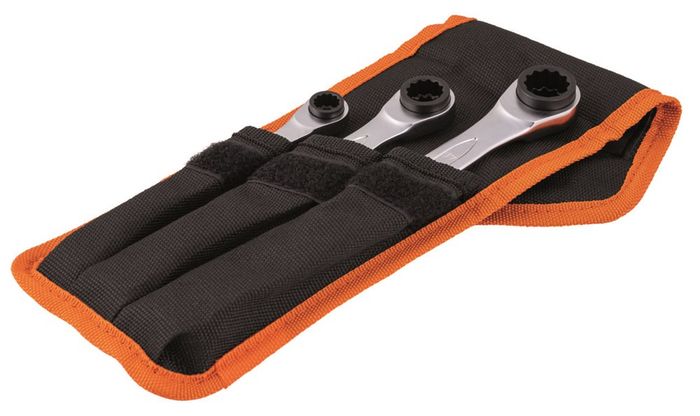 BAHCO Ringratelsleutel Set 3D S4RM/3T BAHCO Ringratelsleutel Set 3D S4RM/3T