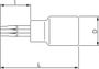 BAHCO 1/4 dopsleutel Op Krt Torx T15