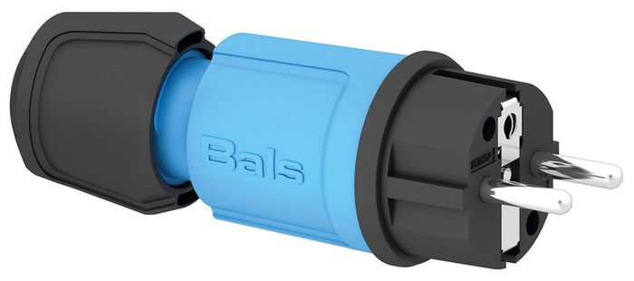 Bals Stekker Blauw 2 P + Ba 16A 230V Bals Stekker Blauw 2 P + Ba 16A 230V