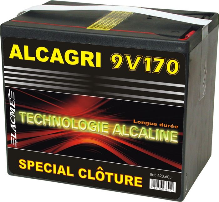Alcagri Alcagri Alkaline 9V/170Ah Alcagri Alcagri Alkaline 9V/170Ah