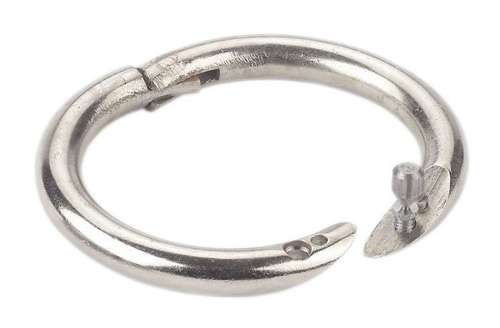 Befralux Stierenring, Vernikkeld 52-54Mm